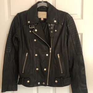 Leather Moto Jacket  Lucky Brand NWOT